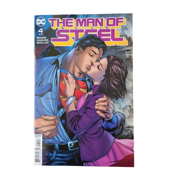 DC Comics The Man Of Steel #4 2019 Comic Book Collector Bagged Boarded - Picture 1 of 2